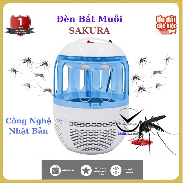 Đèn bắt muỗi, diệt muỗi, bắt côn trùng đa năng