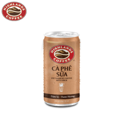 1 lon Cà phê Sữa Highlands Coffee
