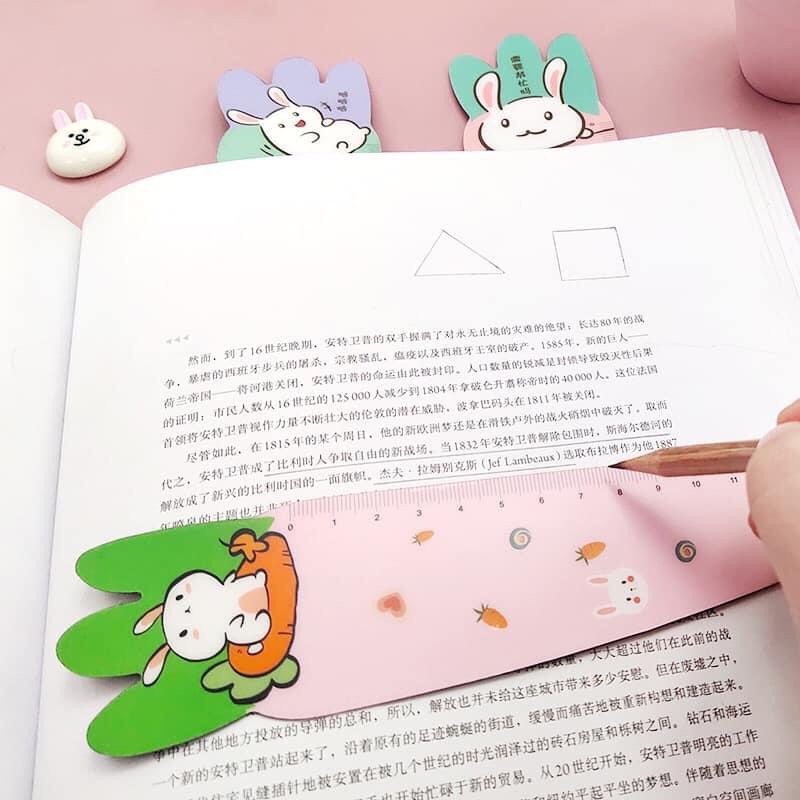 Thước Kẻ Hình Cà Rốt Dẻo Mềm Hít Sắt Dễ Thương 15cm [4567]
