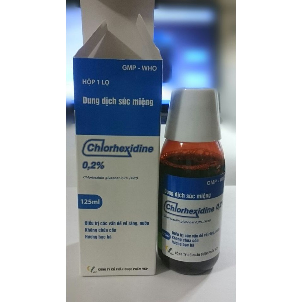 Dung dịch súc miệng Chlorhexidine 0,2%