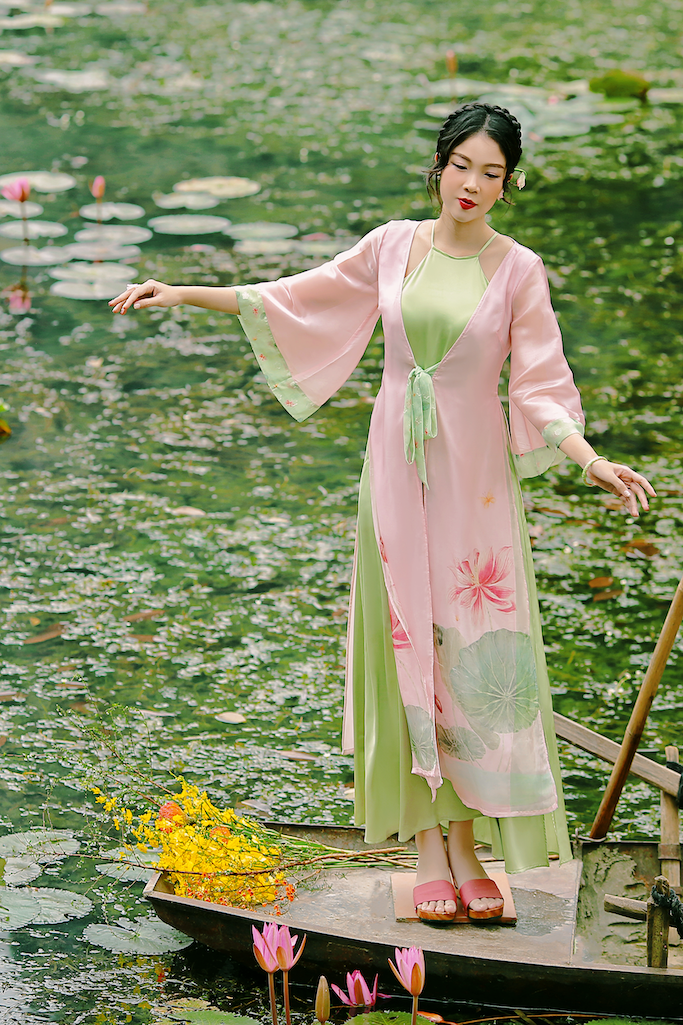 Sumire Store Áo tứ thân Bích Động - 03 màu