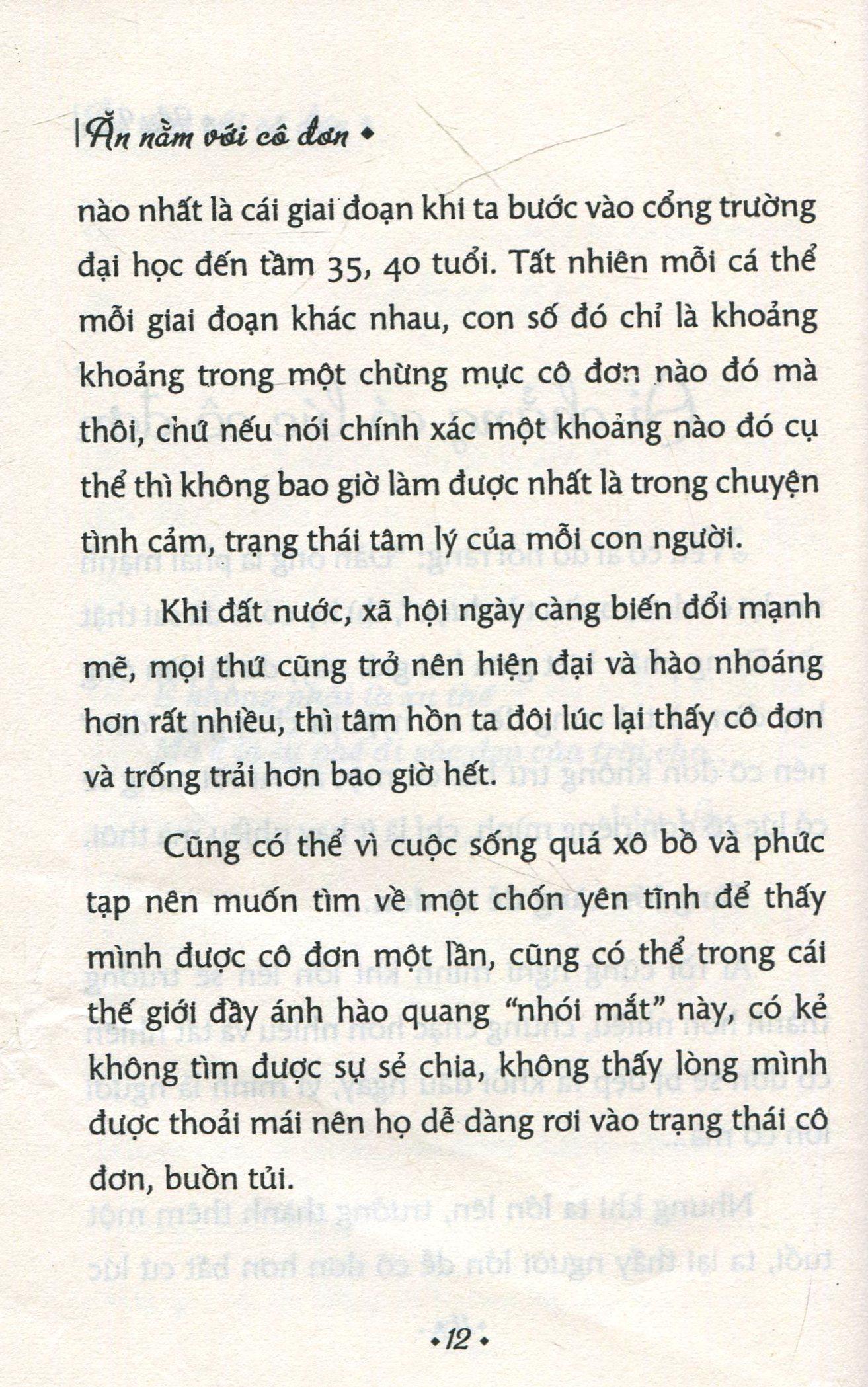 Ăn Nằm Với Cô Đơn (Hải Văn)
