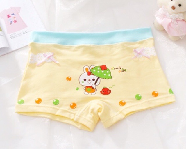 [HCM]SET 5 QUẦN LÓT DẠNG ĐÙI CHO BÉ GÁI - ĐỦ SIZE