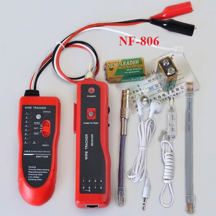 Máy kiểm tra cáp mạng Noyafa NF-806R chất lượng cao