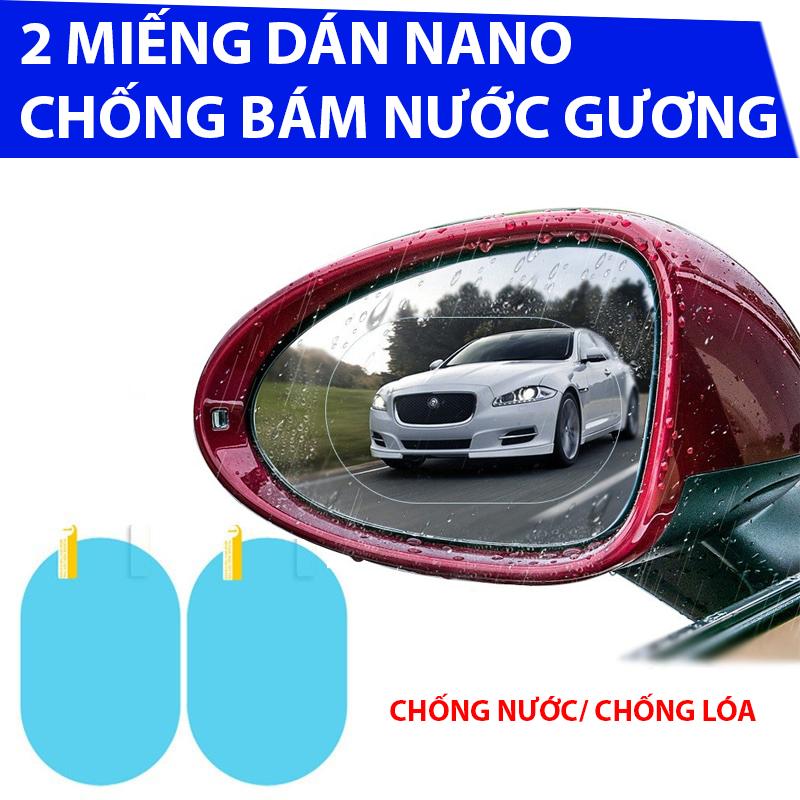 Tấm dán Nano chống bám nước cho gương ô tô - Nano chống nước gương chiếu hậu