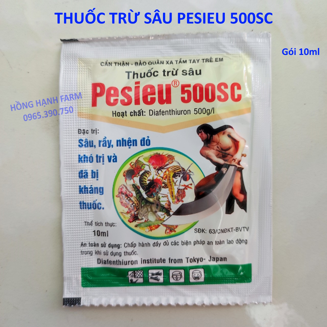 Pesieu 500sc - thuốc trừ sâu , rầy, bọ trĩ, nhện đỏ