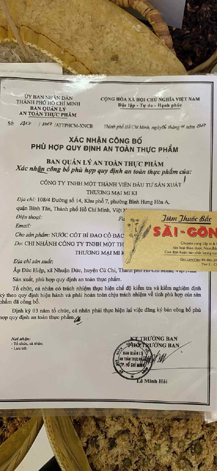 Cốt Bí Đao 500gram