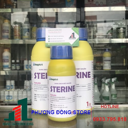 Dung dịch khử khuẩn  Sterine - Chai 500ml