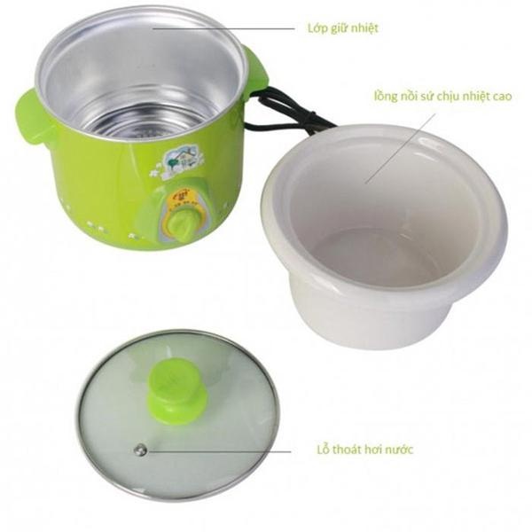 [HCM]Nồi Kho Cá Nấu Cháo Hầm Thịt Đa Năng 1.5L