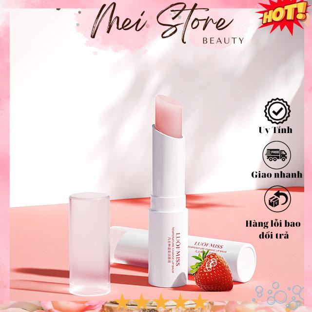 [GIẢM 5% ĐƠN 129K][HCM]Son Dưỡng Môi LUÔFMISS Dâu Và Bạc Hà