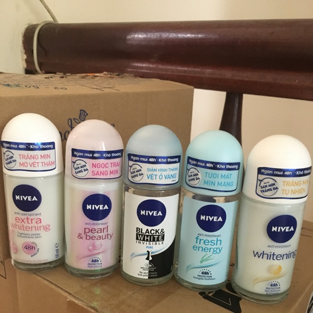 Lăn ngăn mùi nữ nivea 50ml đủ loại