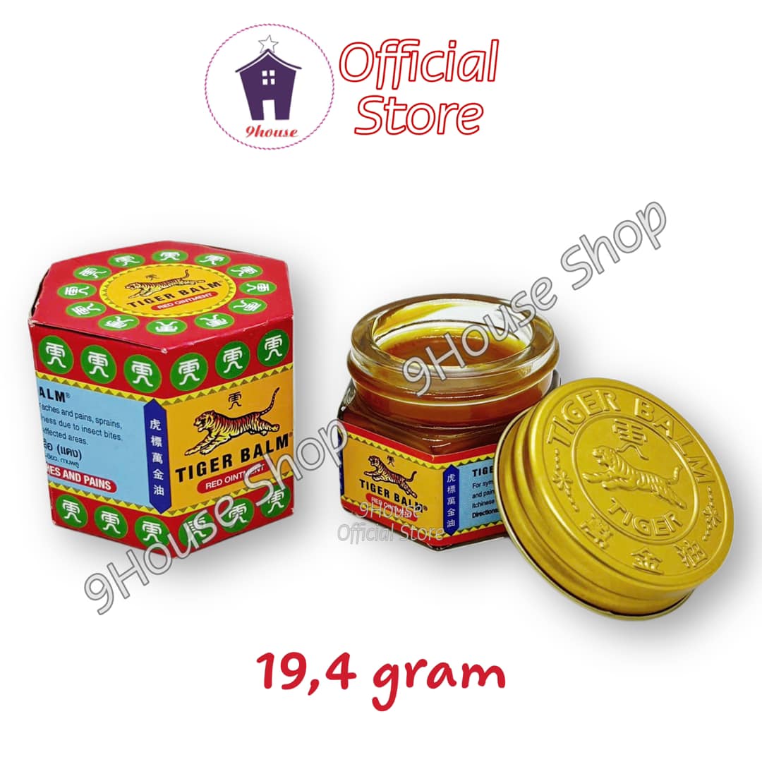 Dầu Cù Là Con Hổ Đỏ Thái Lan RED TIGER BALM (19,4gram)