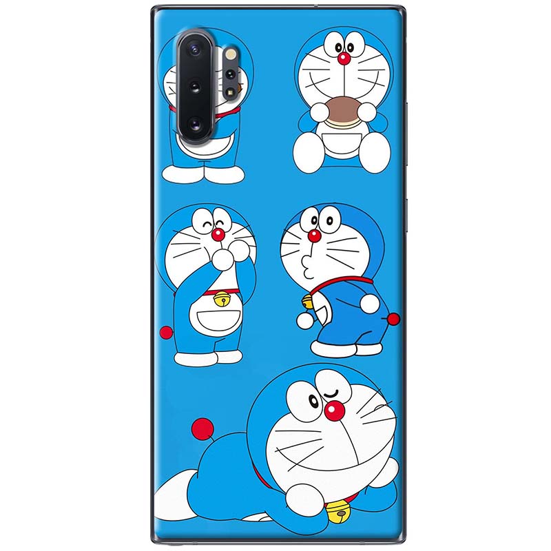 Ốp lưng dành cho Samsung Galaxy Note 10, Note 10 Plus, Note 10 Lite, Note 20, Note 20 Ultra mẫu Doraemon ham ăn