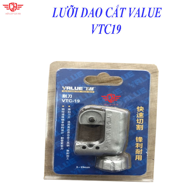 LƯỠI DAO CẮT ỐNG ĐÔNG VALUE VTC19