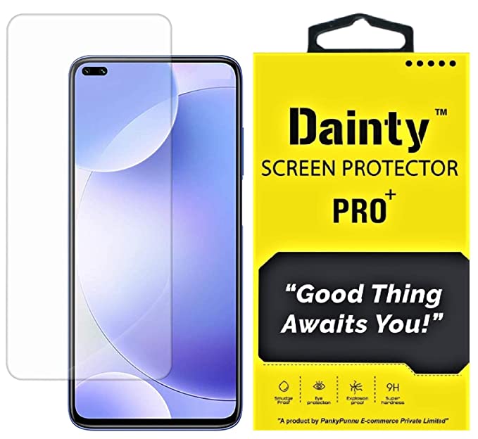 Kính cường lực trong suốt Realme 6 Pro (Kèm miếng lau)