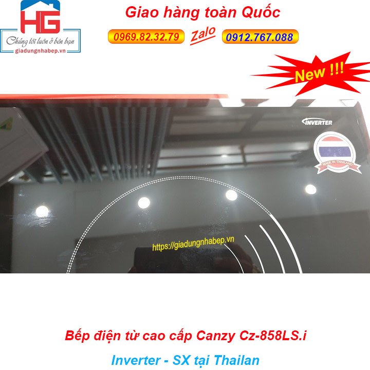 Bếp Điện Từ Đôi Canzy CZ-858-LS.i