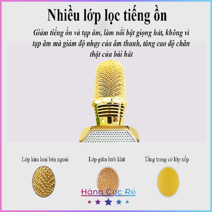 Micro hát Karaoke Bluetooth cực hay SD10 model 2021 - Shop Hàng Cực Rẻ