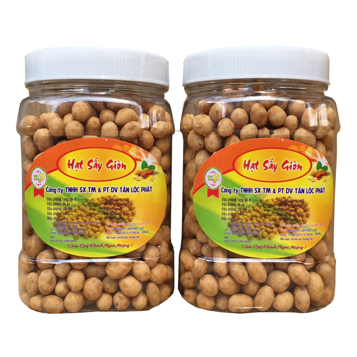 [HCM]500G ĐẬU PHỘNG CỐT DỪA SẤY GIÒN THƠM NGON TPS