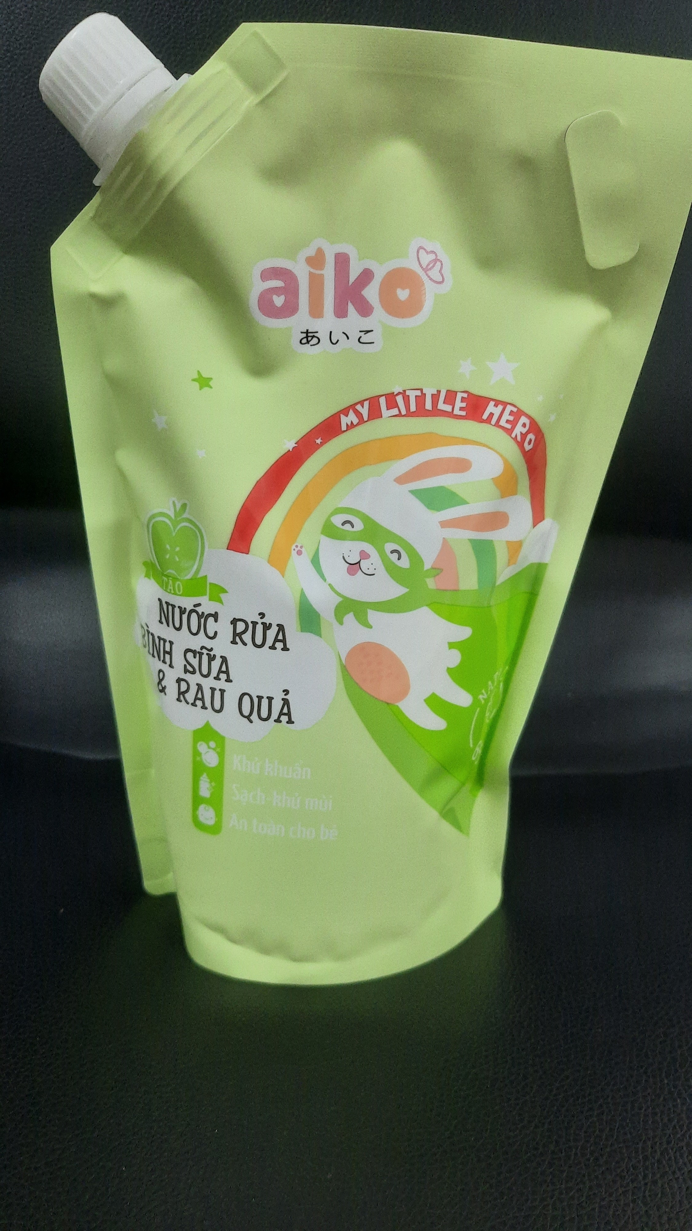 Túi nước rửa bình sữa Aiko 650ml