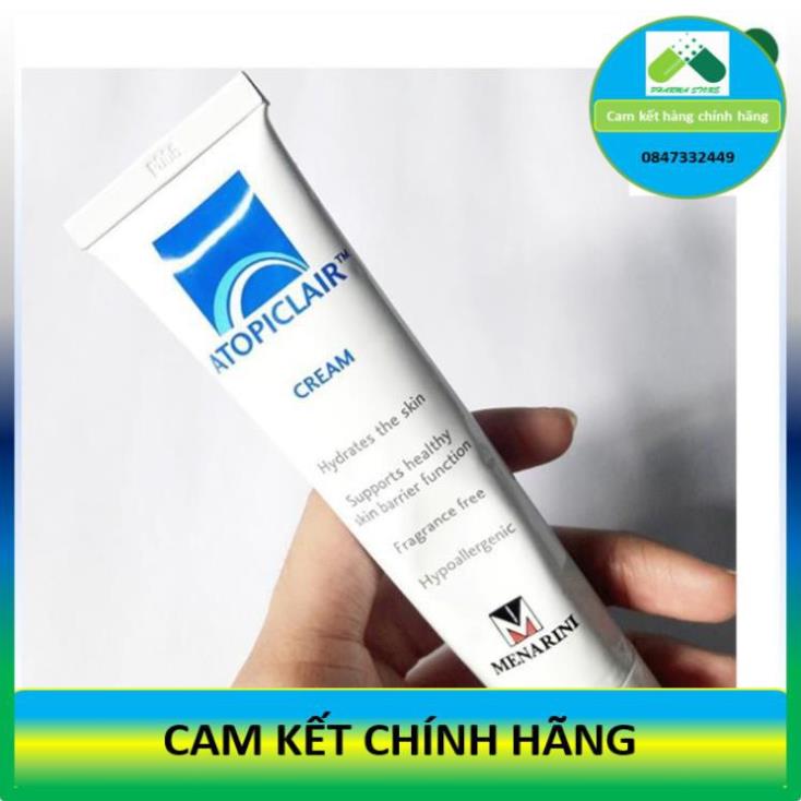 Atopiclair cream 40ml -  Lotion 120ml - Dưỡng ẩm da [Atopiclar]! !
