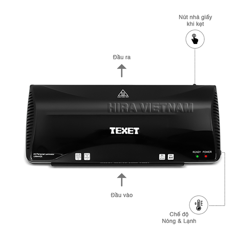 Máy Ép Nhựa TEXET LMA3-EX khổ A3
