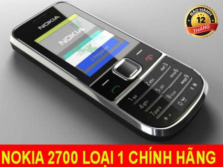 [HCM]Điện thoại độc cổ NOKIA 2700 giá rẻ tặng kèm sim 3g 10 số