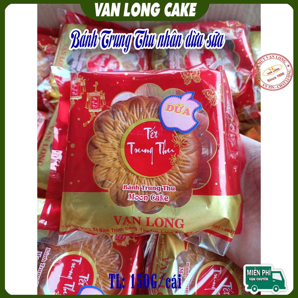 Bánh trung thu Vạn Long dừa sữa 150g