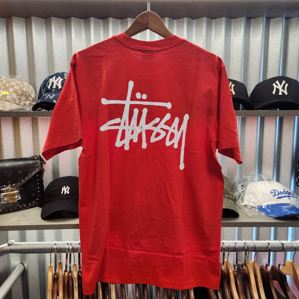 STUS.SY BASIC TEE - Áo thun Stussy Unisex Nam Nữ Authenitc