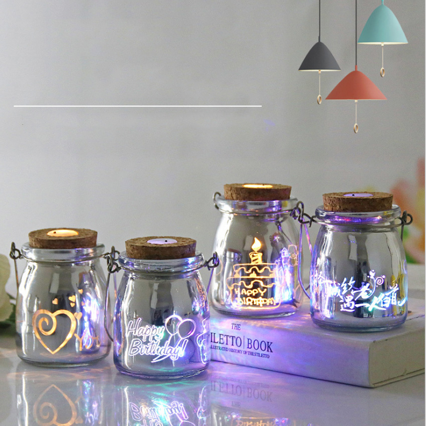 Bình Thuỷ Tinh Đèn Đom Đóm TI0391
