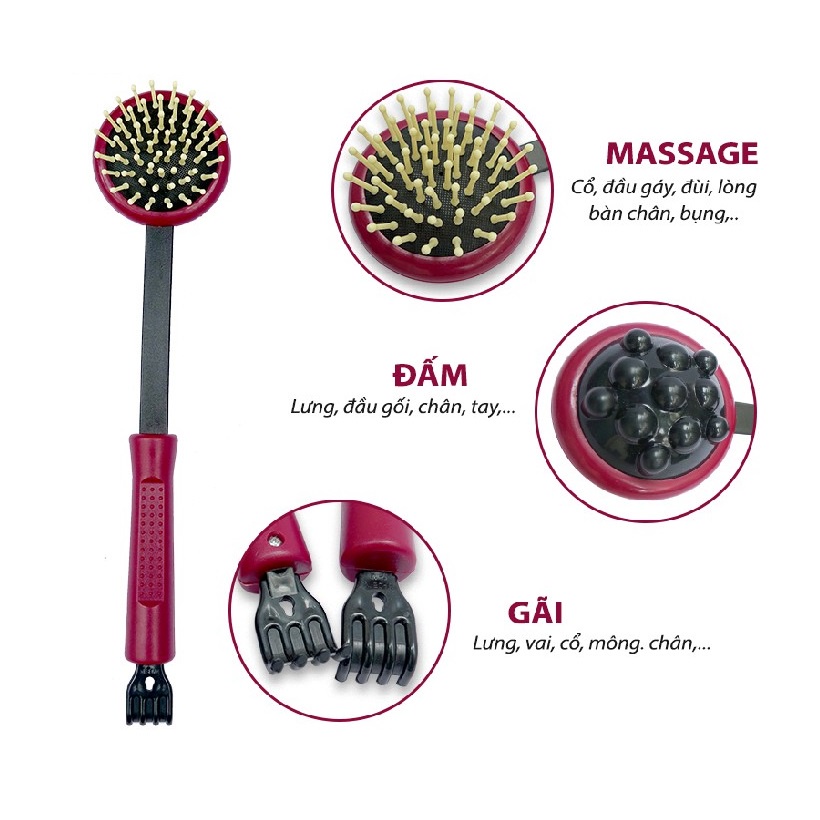 CÂY ĐẤM LƯNG MATXA 2 TRONG 1(GIÁ SỈ)