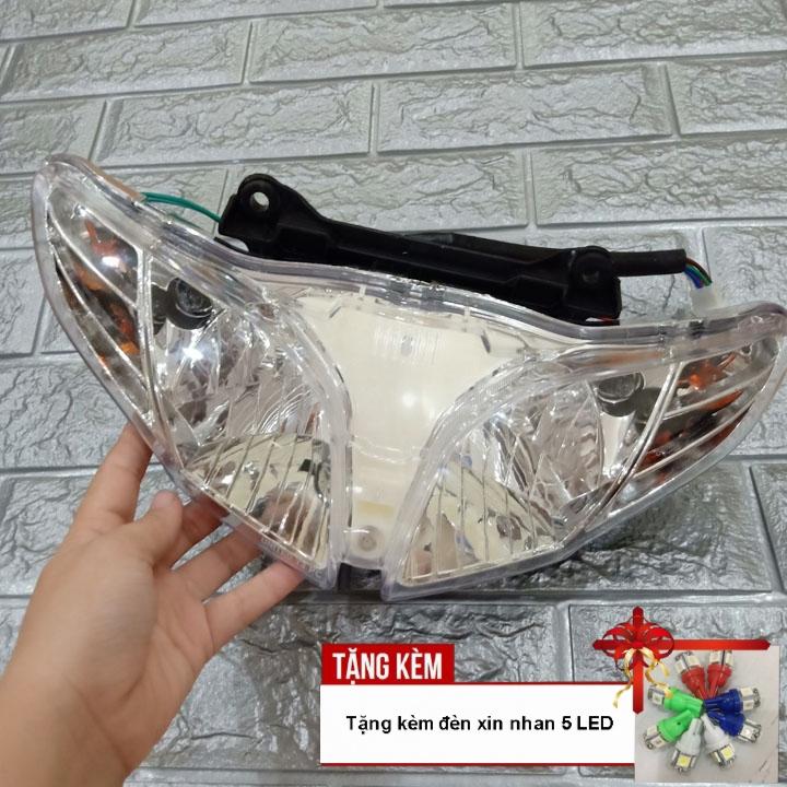 [TẶNG ĐÈN ĐÈN XI NHAN 5 LED] Bộ Pha đèn xe JUPITER MX full bóng siêu sáng