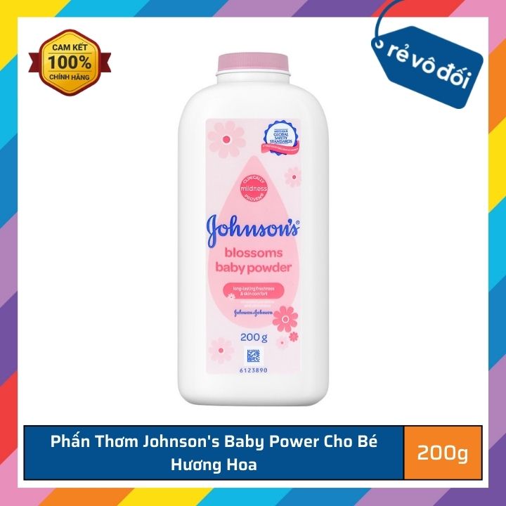 Phấn thơm Johnsons Baby Power cho bé - Thái Lan