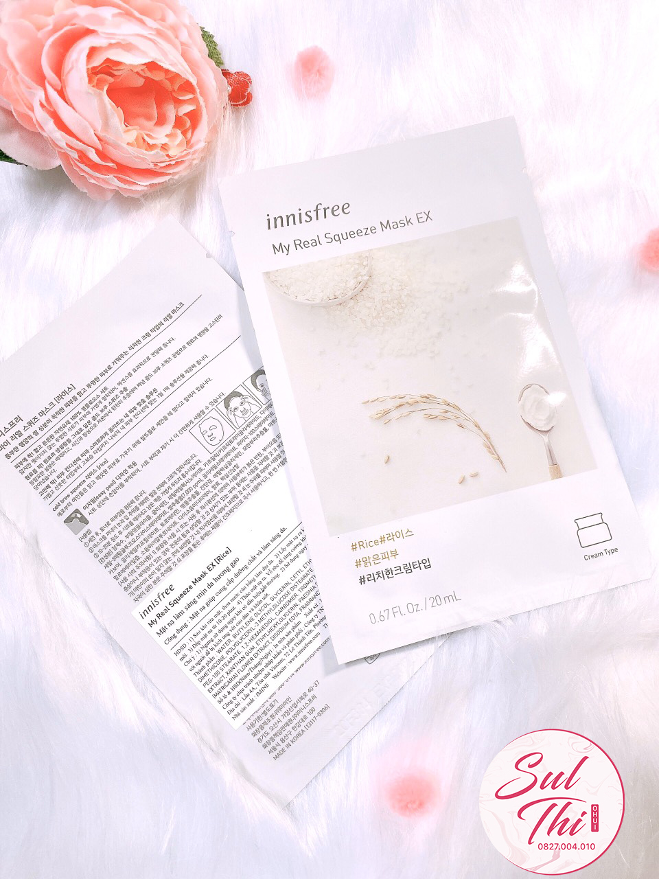 Combo 13 Mặt nạ Innisfree My Real Squeeze Mask EX Mix
