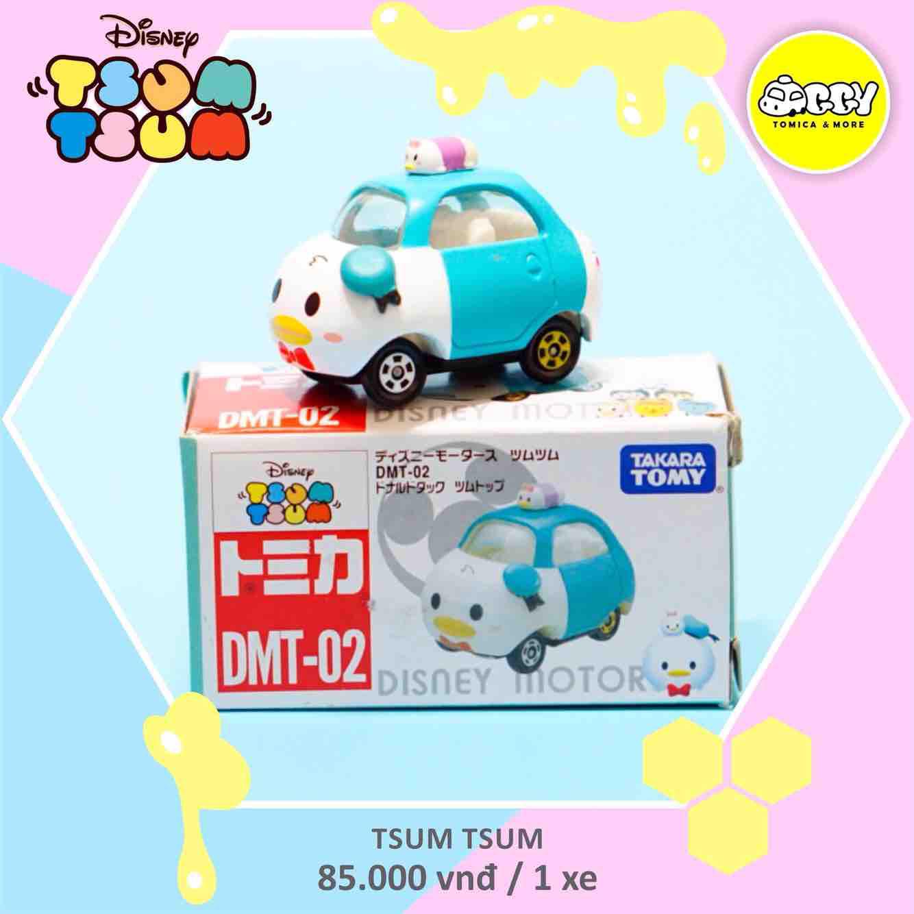 [HCM]Xe mô hình Disney Tomica Tsum Tsum Donald