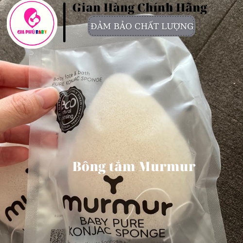 Bông tắm murmur hàn quốc cho bé