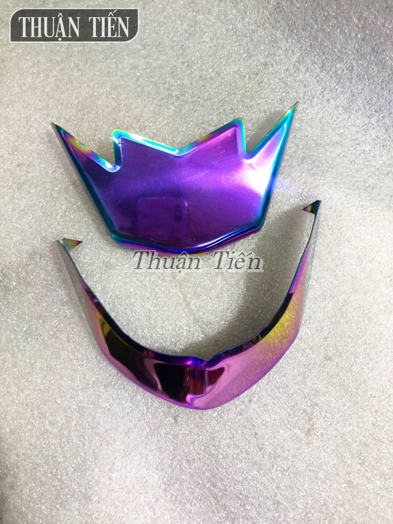 KẸP MỎ DÈ TRƯỚC VÀ SAU EXCITER 2019 INOX XI MÀU CAO CẤP DÀY ( KO DÙNG EX 2015)