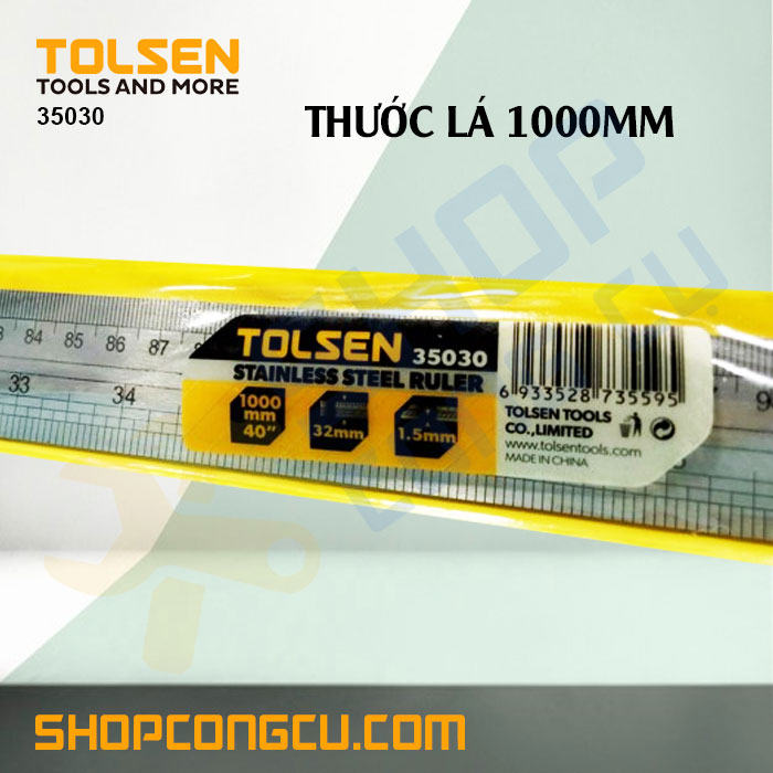 Thước lá 1000mm Tolsen 35030