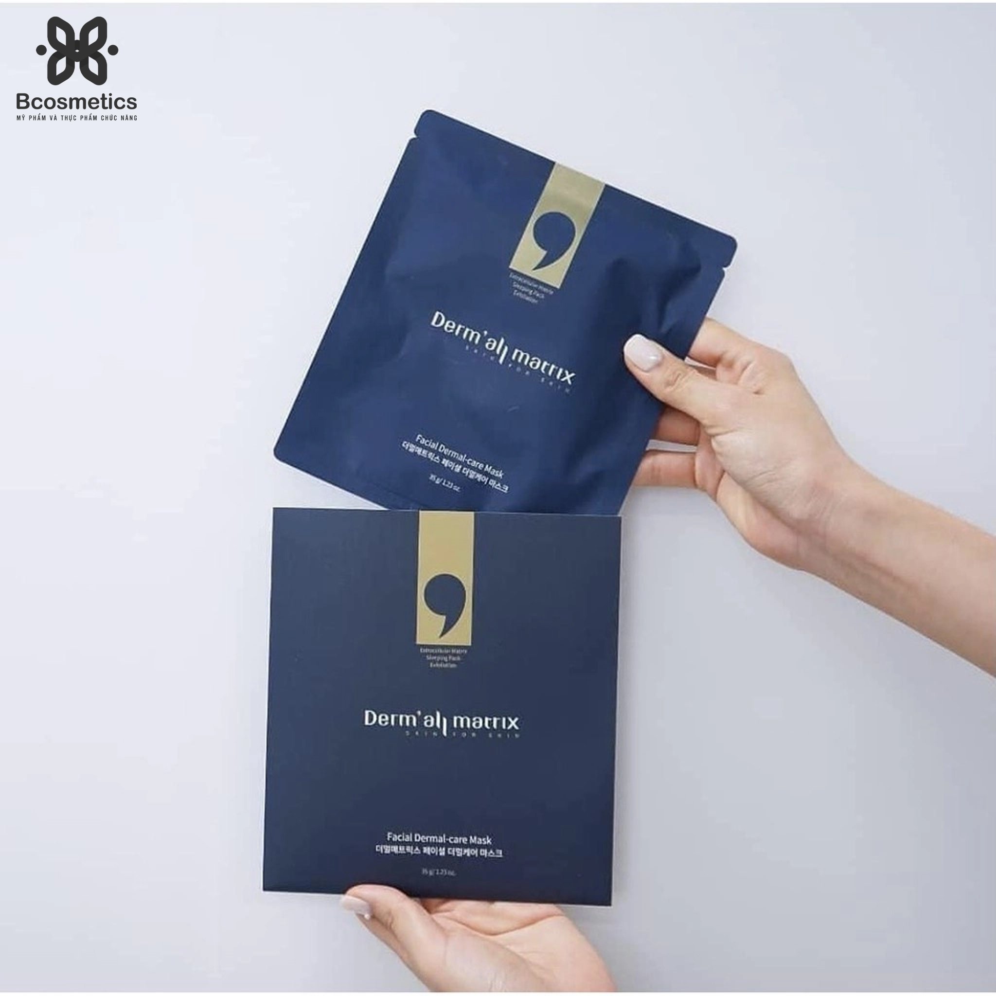 Mặt Nạ Siêu Dưỡng Da Derm all Matrix Hàn Quốc - Mẫu Mới