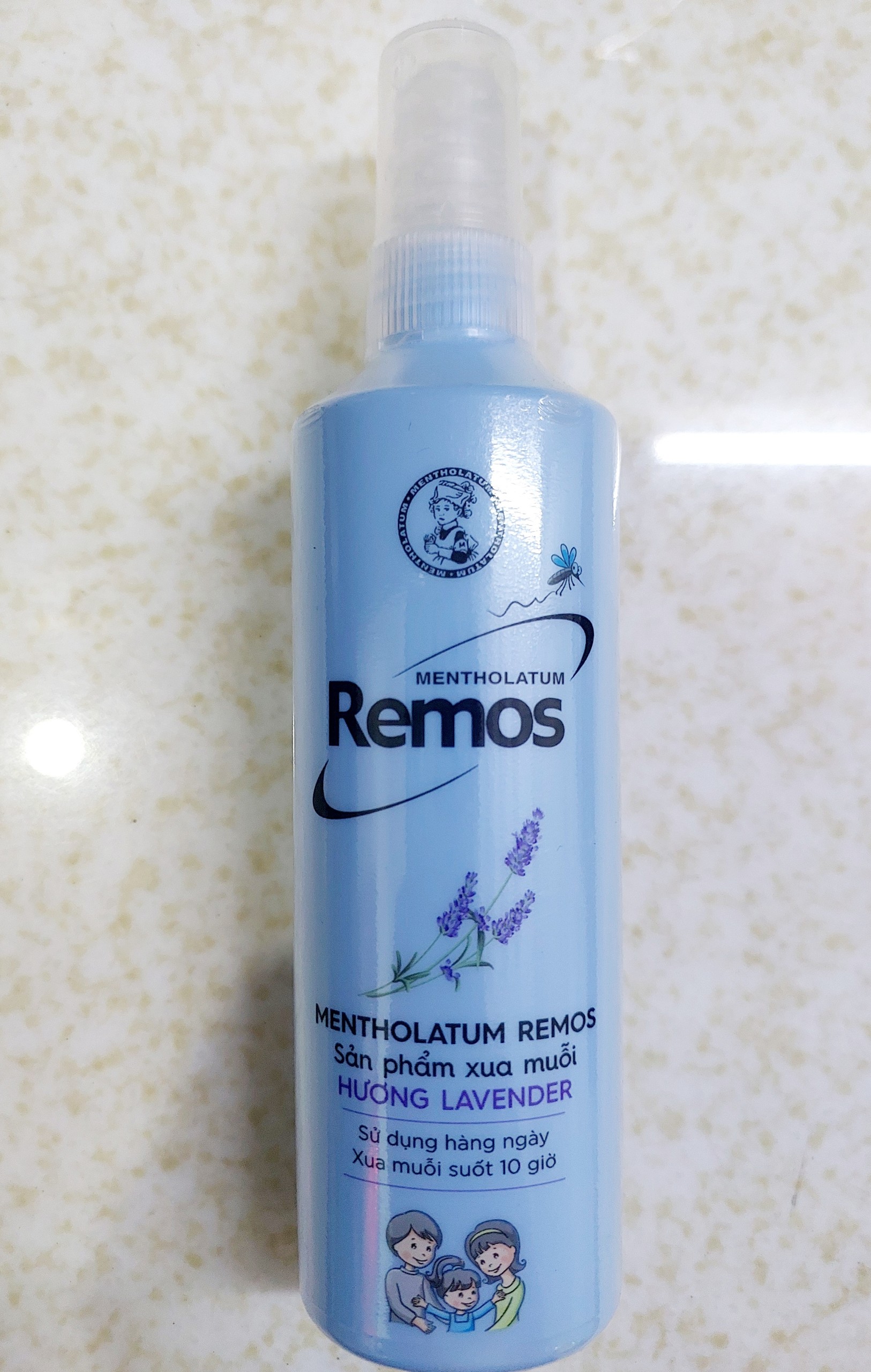 Dung dịch chống muỗi- xịt chống muỗi Rohto Mentholatum Remos Hương Lavender 60ml/150ml