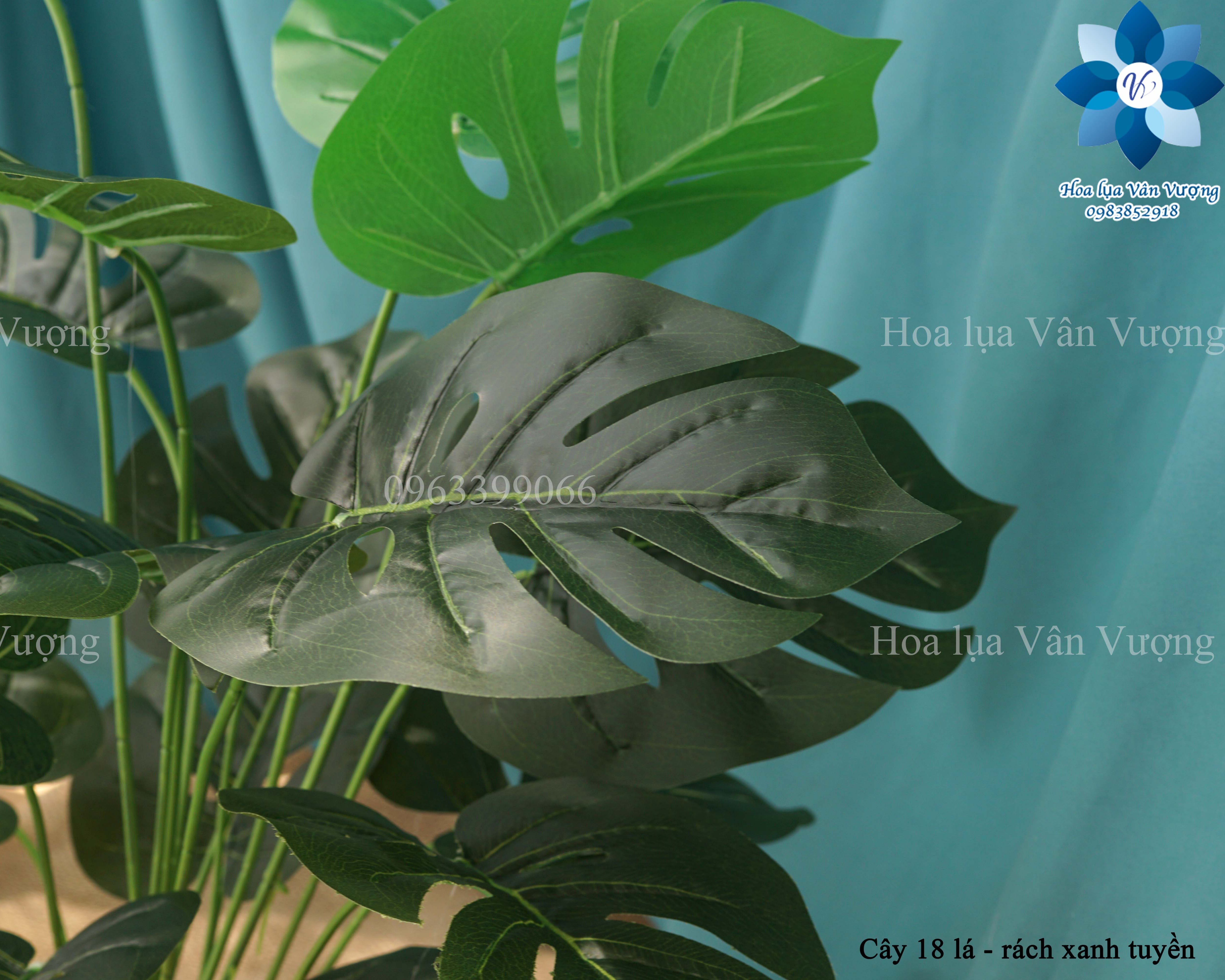 Cây Giả, Cây 18 Lá Cỡ To 70cm