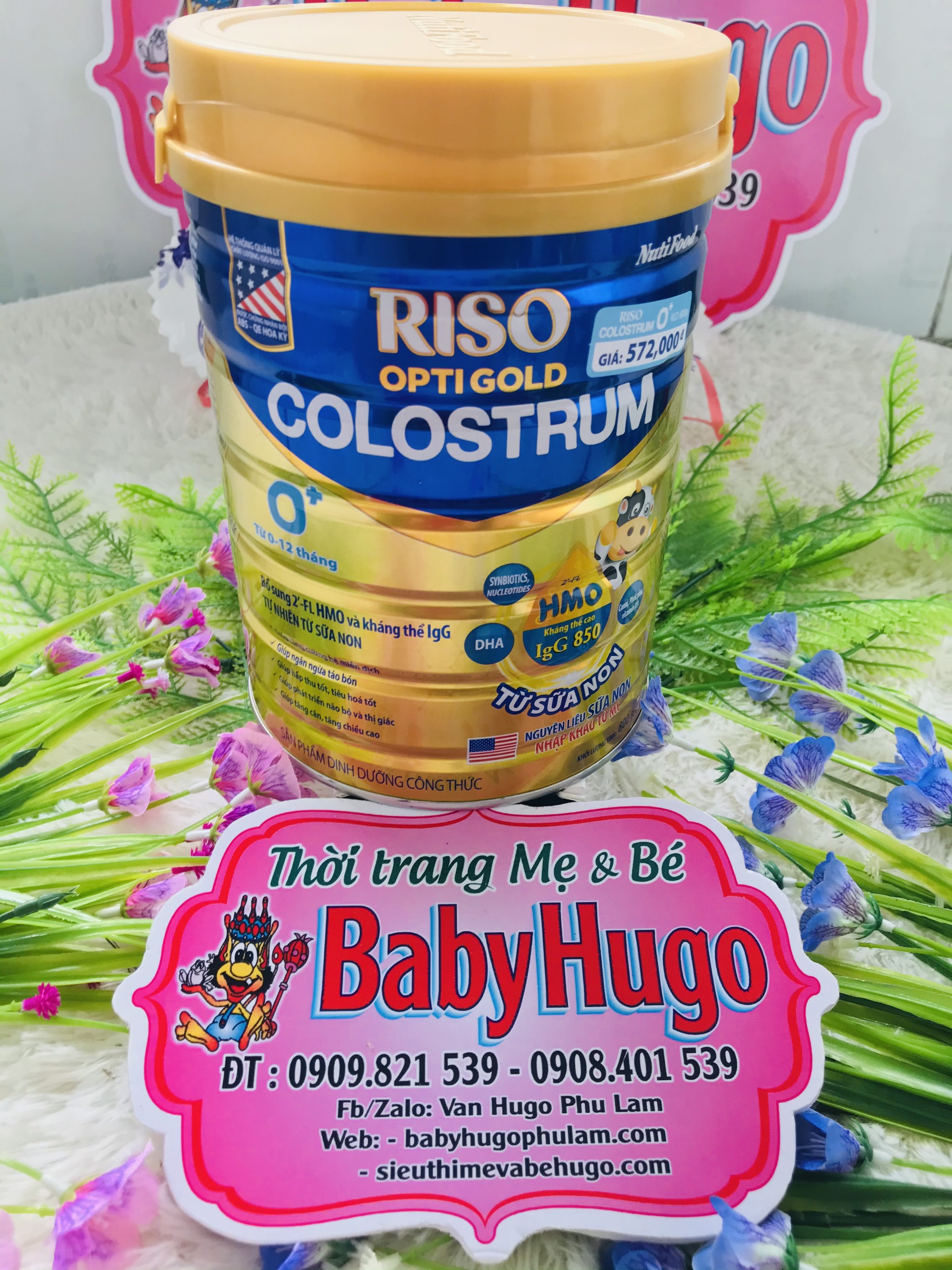 Sữa Bột Riso Colostrum 0+ lon 800g