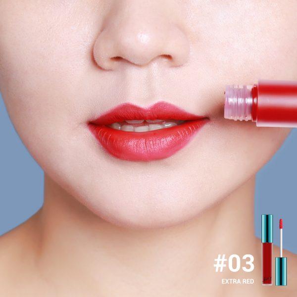 Son Kem Bbia Last Velvet Lip Tint – #03 Extra Red
