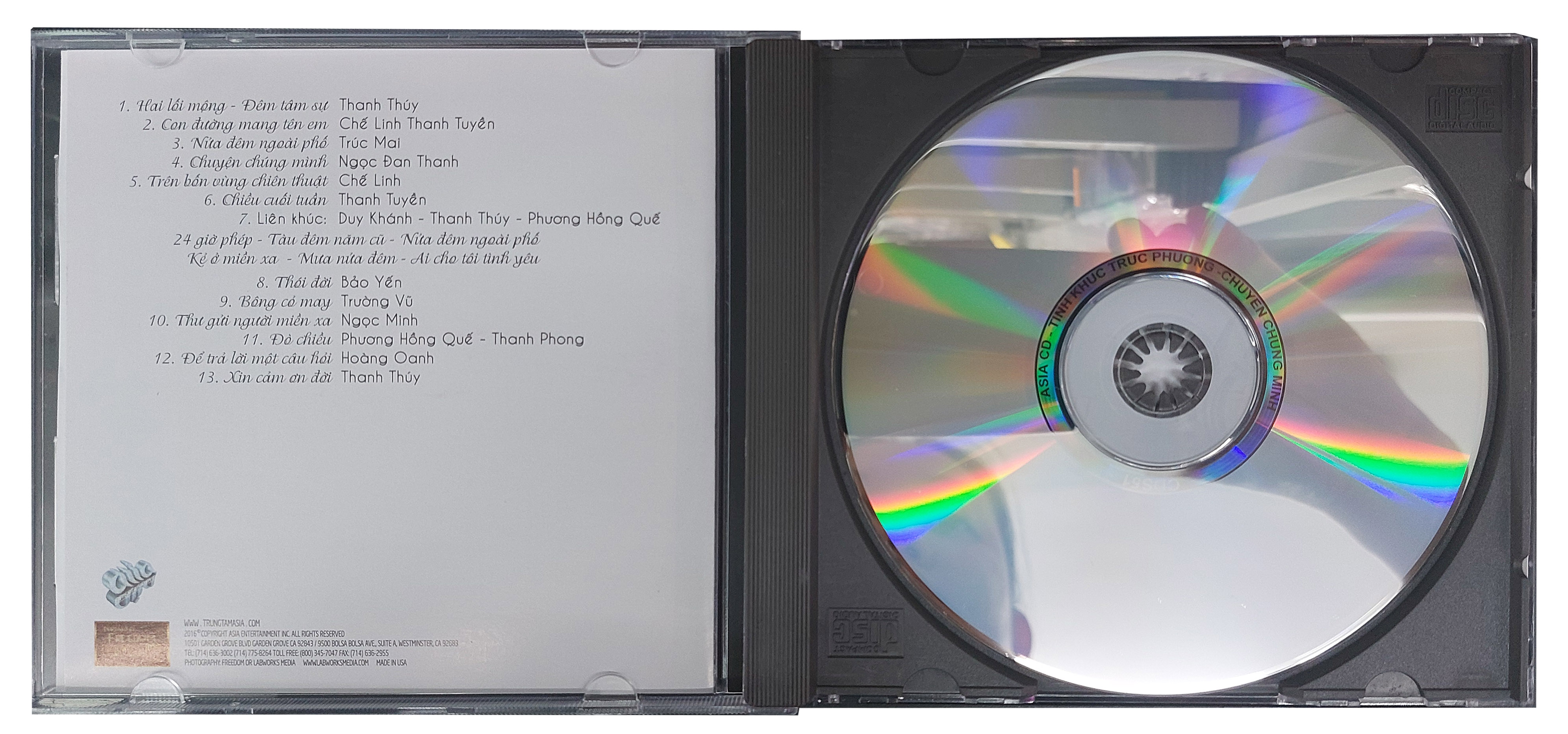 Tình Khúc Trúc Phương - Chuyện Chúng Mình (CD phiên bản F1)