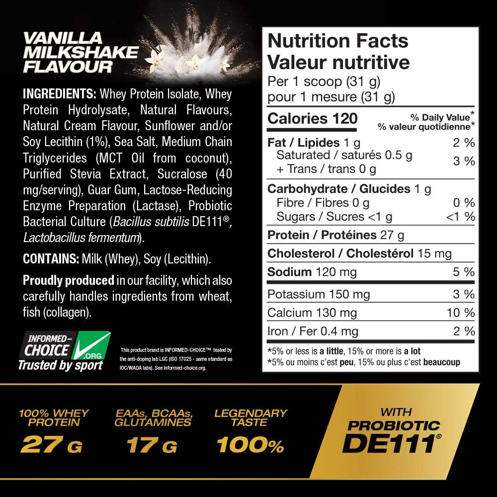 Iso Gold PVL 5lbs - Sữa tăng cơ siêu tinh khiết
