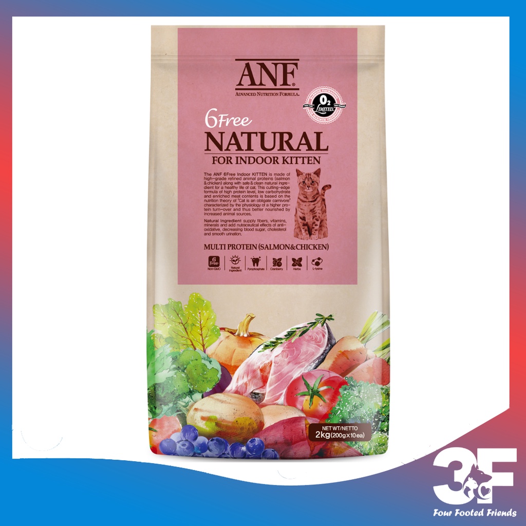 Thức Ăn Hữu Cơ Cho Mèo ANF Bao 2kg