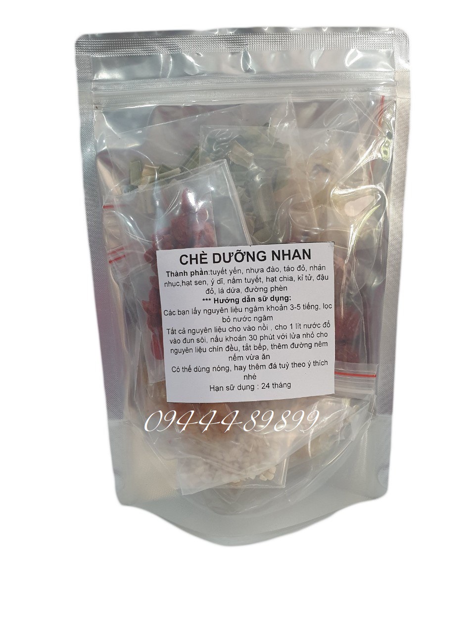 [Quà Tết 2022] CHÈ DƯỠNG NHAN 12 VỊ 200gram