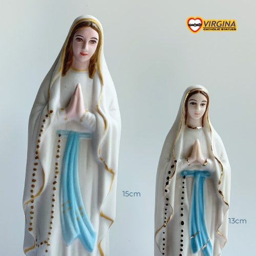 Mẹ Lộ Đức 9, 11, 13, 17cm - Tượng sứ