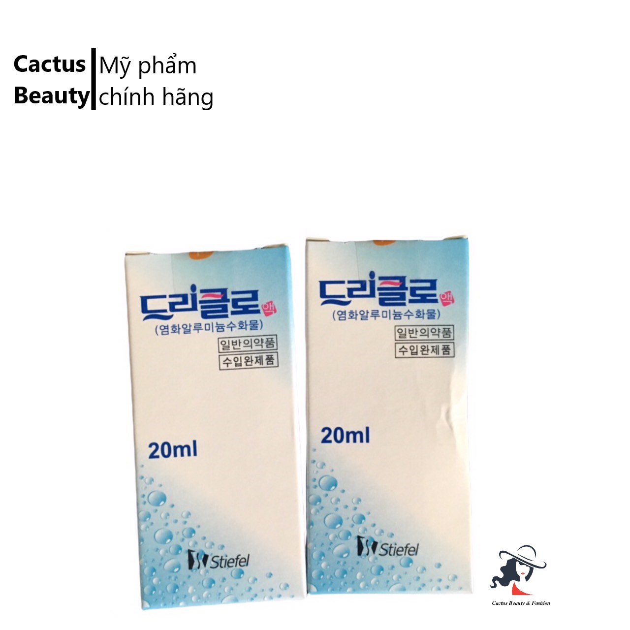 Lăn Khử Mùi Stiefel Driclor Hàn Quốc 20ml