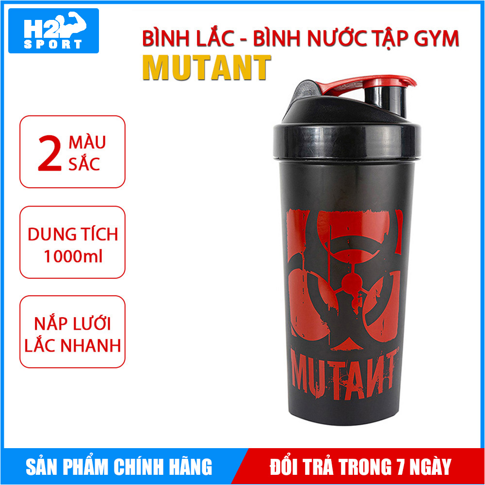 Bình lắc thể thao, Bình nước tập Gym Mutant 1000ml