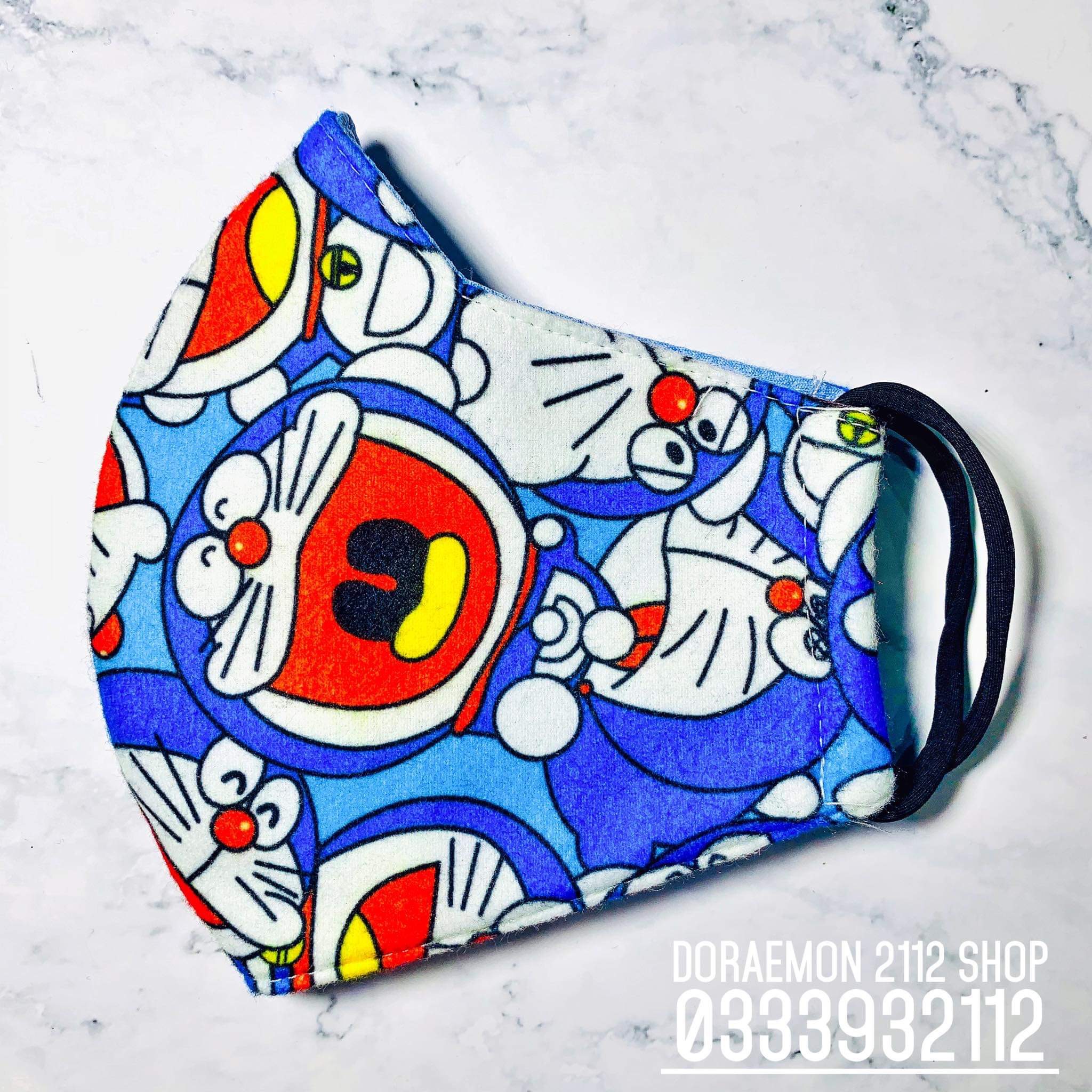 Khẩu trang vải Doraemon